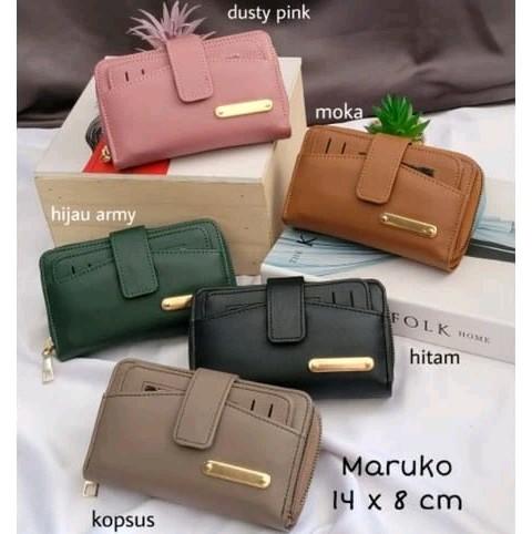 Dompet lipat maruko style elegan 0