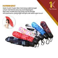 Gambar [Exclusive Toko Mama Gigi] - Paket Siaga Hujan Isi 16 Pcs P52 P53 Kaos Kaki Polos / C431 Payung Lipat Motif Kotak / C853 Jas Hujan Bola Plastik Anti Air - BUNDLE dari satukeluargaid Kab. Tangerang 5 Tokopedia