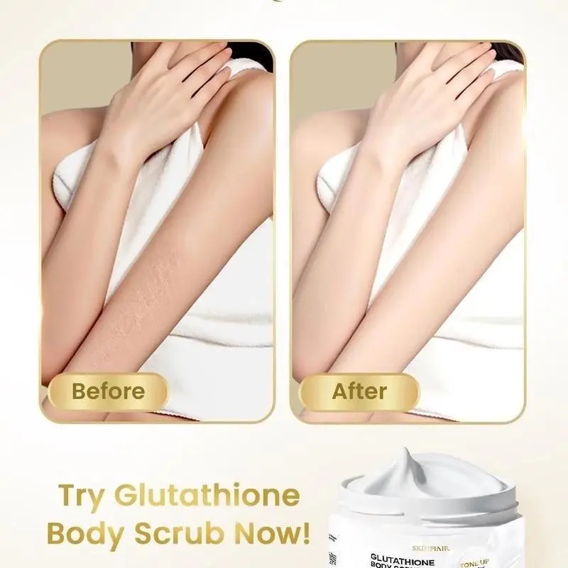 glutathione body scrub tone up booster SKINFLAIR 250gr - Shop Program:12 Week Regenerative Renewal Tesamorelin - Gentleman Peptides easy glow exfoliating shower gel