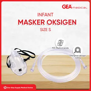 GEA Masker Oksigen / Oxygen Mask Infant (Size S)