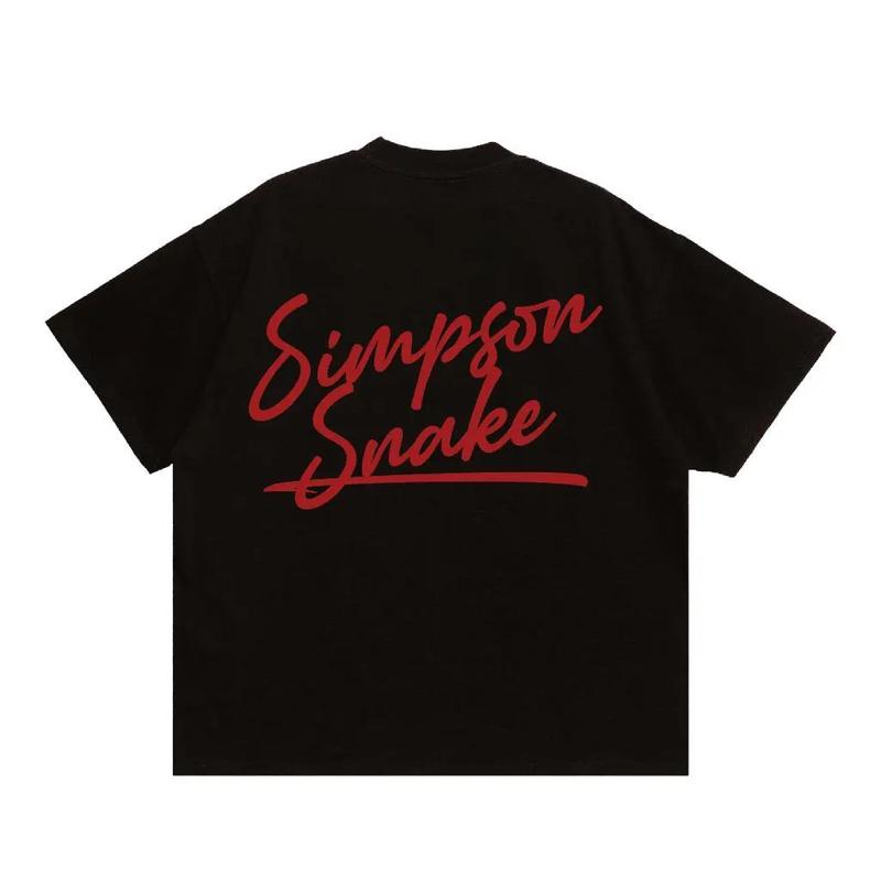 Áo Thun Boxy Simpson Snake Local Brand Unisex Nam Nữ Oversize - TS26 Menswear