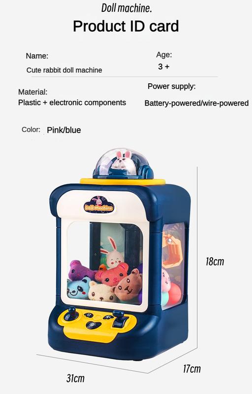 Product Introduction of [SG Stock] Claw Machine Toys Mini Claw Machine For Kids Toys Childs Birthday Gift Toys Boys Girls Boys 38