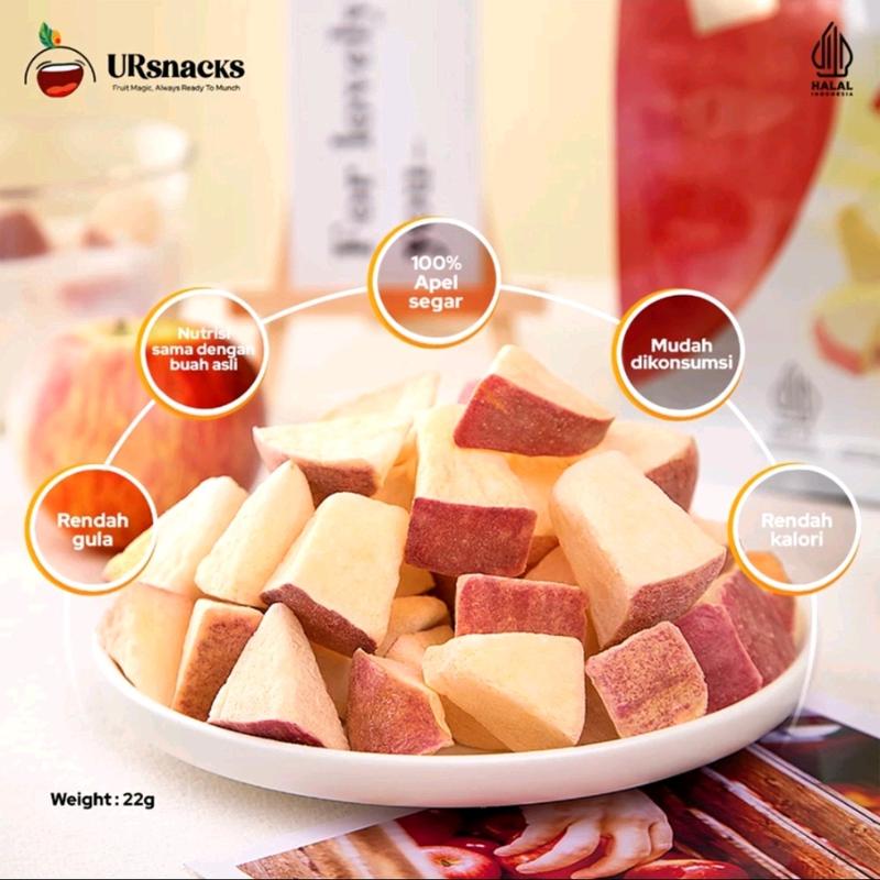 URSNACKS BUNDLE 2 (MANGGO + APEL ) STRAWBERRY KOSONG 2
