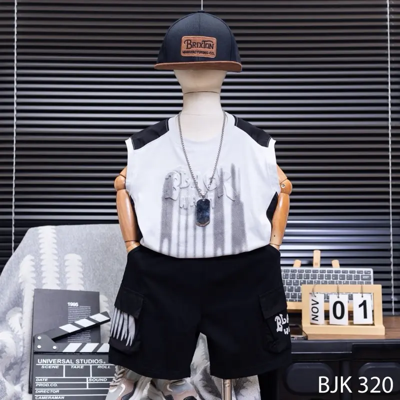 sét Bjk 320 ba lỗ dập nổi cho bé trai 10-65kg 3