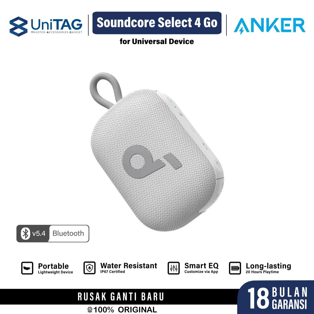 Anker Speaker Soundcore Select 4 Go - White A31X1121