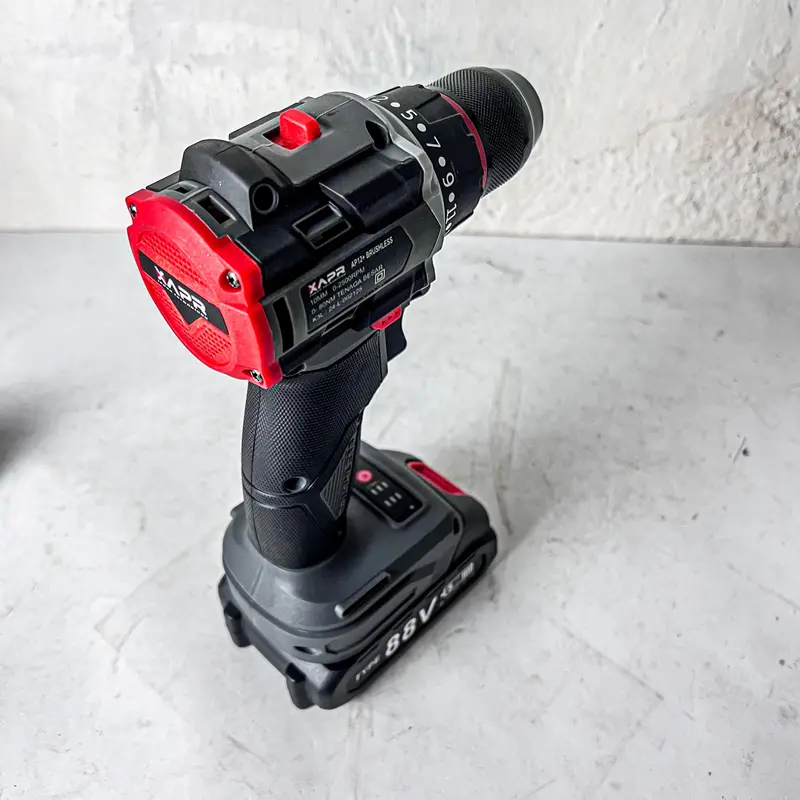 APR RAJA BOR CORDLESS BRUSHLESS TYPE AP12+ 10MM KEYLESS AUTO LOCK MESIN BOR BESI KAYU DRIVER SEKRUP DRILL 3