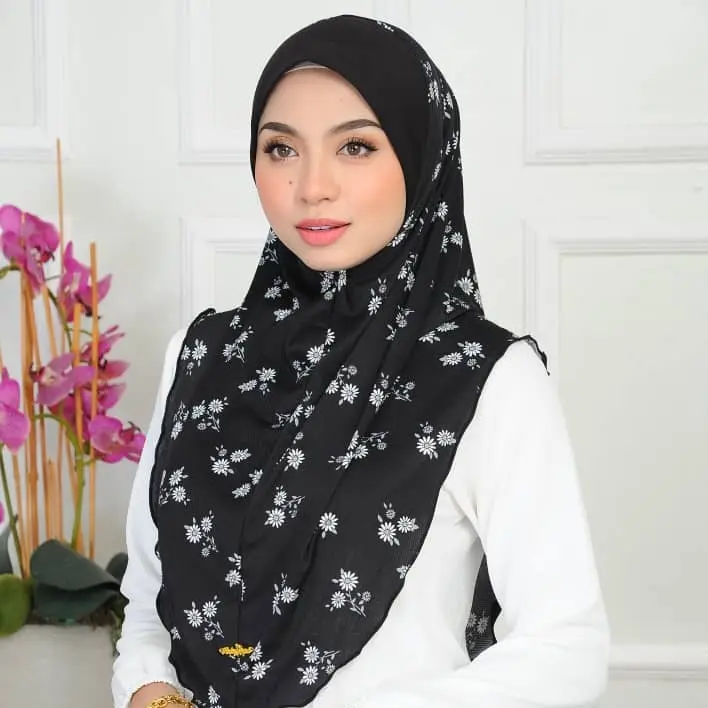 HAIFA RIBBED CORAK RIBBED EMBOSS hijab zipper tudung bereko - TikTok ...