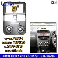 Gambar Frame Head Unit Rush Terios 2006-2017 9 Inch Bingkai Panel TV Mobil - 2006-2010 dari Brainbox Car and Home Kota Batam 2 Tokopedia