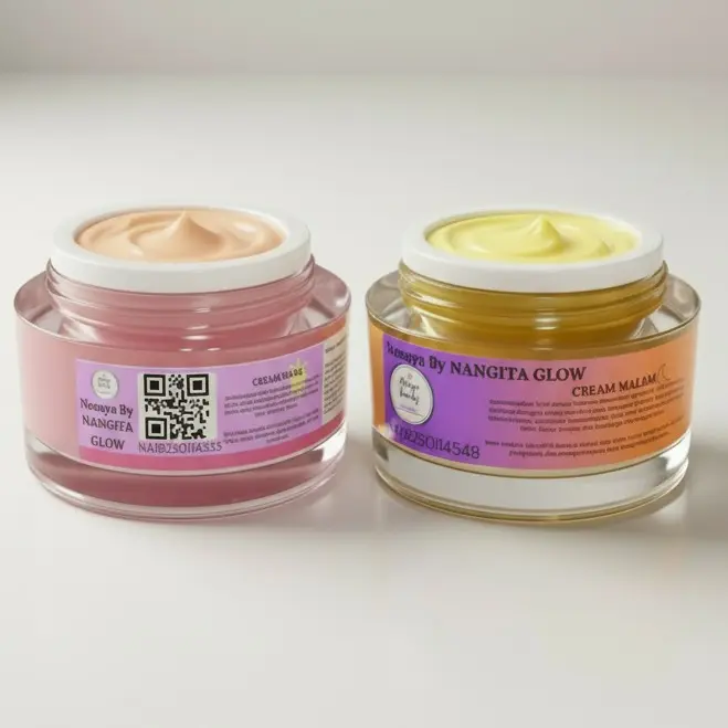 paket cream siang & malam nangita