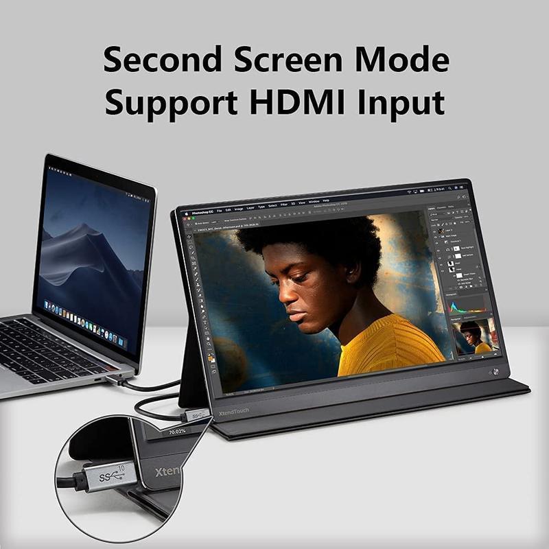 [Pepper Jobs] XtendTouch IPS 15.6” Portable Touch Monitor / Screen with 10800mAh capacity [XT1610F] 6