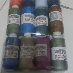 Benang Jahit 500 Yard 1 Lusin Warna Campur | Kuat & Tidak Mudah Putus