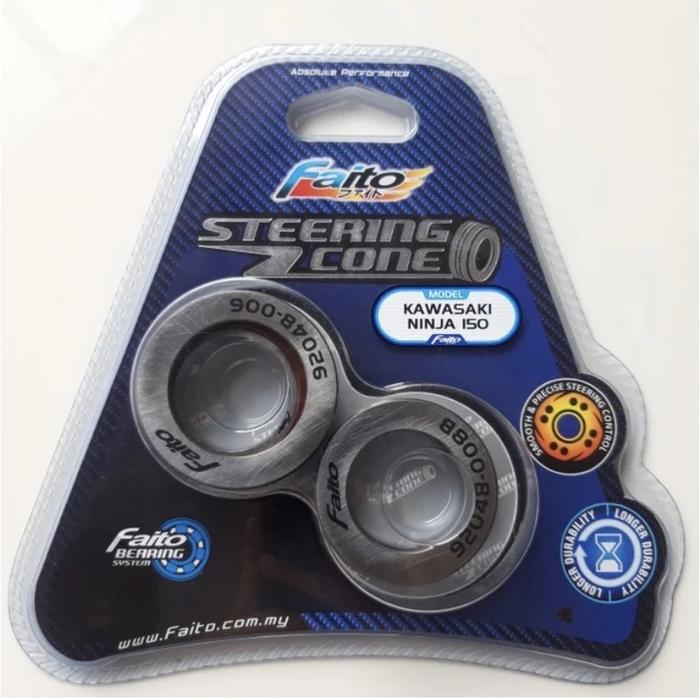 Gambar FAITO Racing Bearing Komstir Ninja R/RR 150 Ninja 250 Karbu FI Z250 FI STEERING CONE 100% Original SCM-107 dari Lestari Motor 2 Kota Administrasi Jakarta Barat Tokopedia