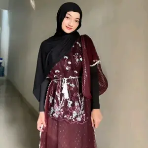 Gardenia Raya Outer (Outer brukat/Outer Tile/ Baju Lebaran/ Baju Kondangan/ Outer Lebaran/ Vest / Rompi/ Vest Kekinian/Darling Top/ Neira Dress) Raya Series