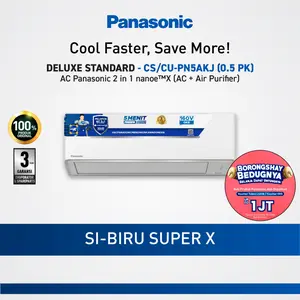 Panasonic CS/CU-PN5AKJ AC & Purifier - Low Voltage + Nanoe-X [0.5 PK]