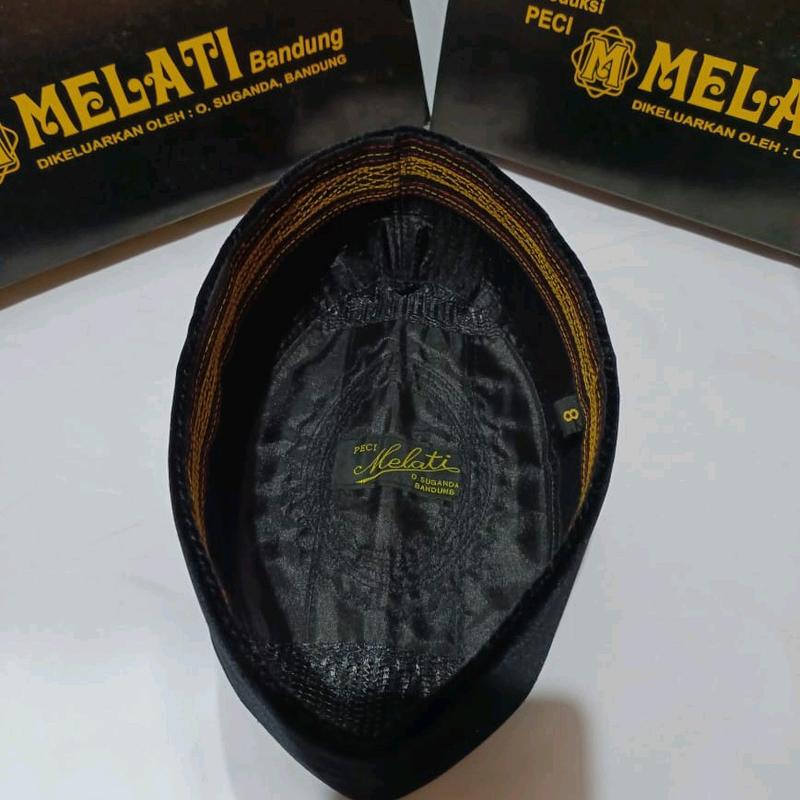 peci hitam muslim kopeah hitam muslim setara manis Kopiah Santri Songkok Dewasa Nyaman 0