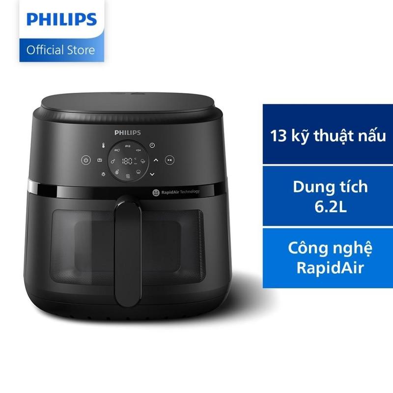[KOL/KOC] Nồi chiên không dầu Philips NA230/00 Series 2000 6.2L 1700W RapidAir