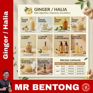 1. Ginger / Jahe - Mr Bentong - Juice