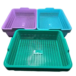 6-12 PCS Keranjang Luxury S Warna Soft Cerah | Keranjang Serbaguna | Keranjang Penyimpanan | Tempat Surat | Keranjang Buah Biru Hijau Ungu