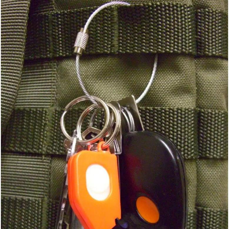 Tali Carabiner Stainless Steel Wire Keys Hanging 1