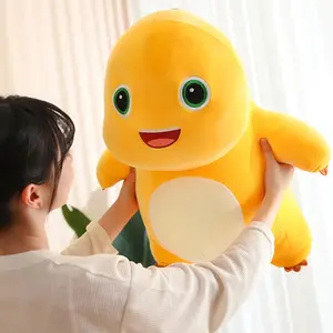 Boneka lucu dino Nailong Jumbo Plush Boneka Dino Kuning Yellow Dinosaur Milk Dragon Cartoon Kartun Toy Mainan naga Dolls