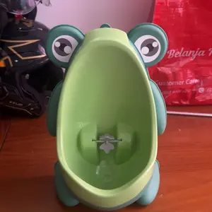 Inaso Training Potty Toilet Boys Tempat Buang Air Kecil Trainning Potty Frog Pispot Tempat Pipis Anak Laki Laki HSB811