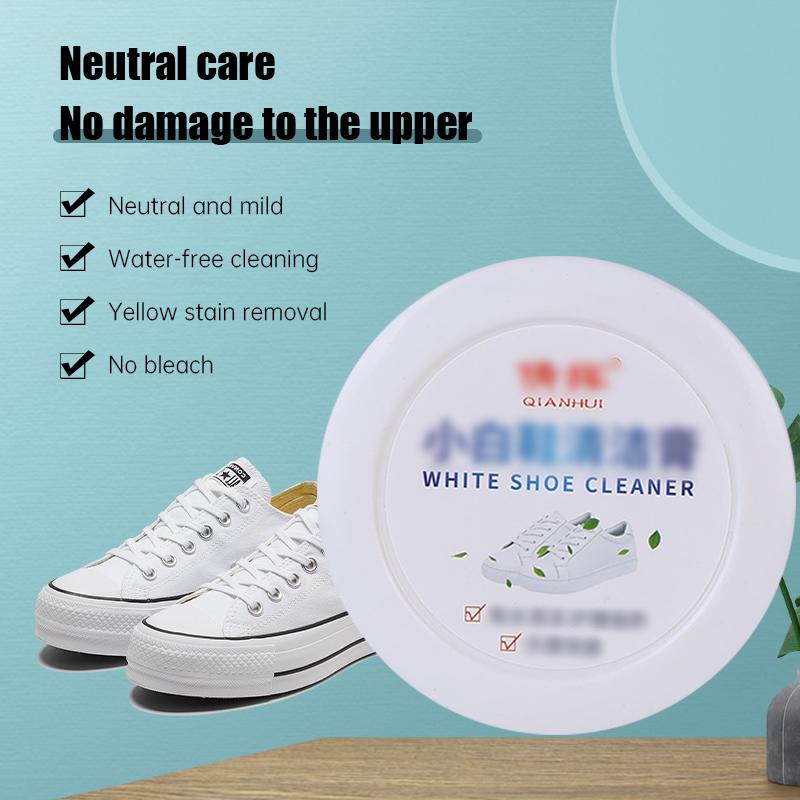 【Home】White Shoe Cleaning Cream 260G Agen Pembersih Sepatu Putih Bebas Stain Formula Ringan Cepat Efektif Menghilangkan Kotoran 【Home】White Shoe Cleaning Cream 260G Agen Pembersih Sepatu Putih Bebas Stain Formula Ringan Cepat Efektif Menghilangkan Kotoran