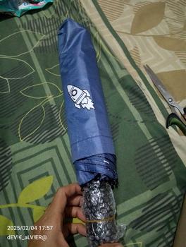 Product Review of Inaso Payung Otomatis Tombol dan Manual Motif Astronot Minimalis dan Mudah untuk Digunakan Saat Musim Panas dan Hujan Mini Cocok untuk Bepergian HPY102 from d**a 1