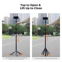 Gambar KNF Concept MS-52 MS52 Pop Up Tripod with Magsafe and Phone Holder, Max 180cm 1/4 Screw Bluetooth Remote K&F Concept dari Astra Foto Kota Administrasi Jakarta Pusat 5 Tokopedia