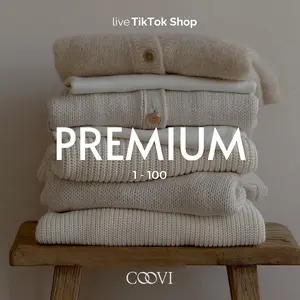 COOVI Premium Produk Atasan Kemeja Knit Campur Model