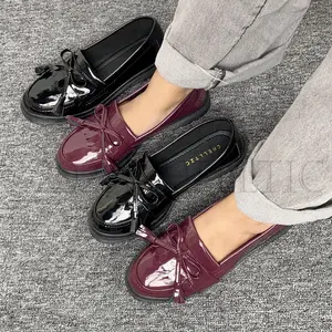 CHELLTIC Sepatu Docmart Sneakers Wanita Sneakers Shoes Fashion Korea Marry Jane Loafers Oxford