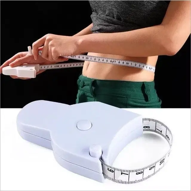 Meteran badan 150cm meteran gulung serbaguna meteran kain gulung meteran gulung otomatis