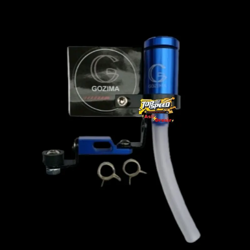Paket Variasi 2item Tabung Minyak Rem Model Pen'iss Cnc Plus Breket Tabung Minyak Rem Cnc Full CNC Plus Selang And Breket Selang Universal Semua Motor 7