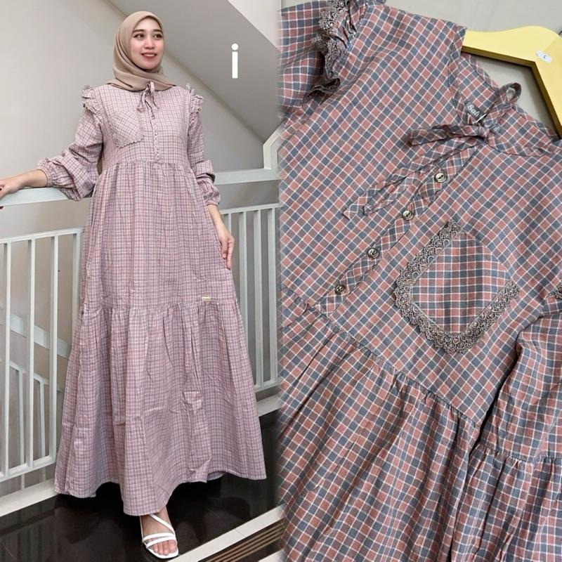 READY STOK SALVINA MIDI TRISET SAKU RENDA 6