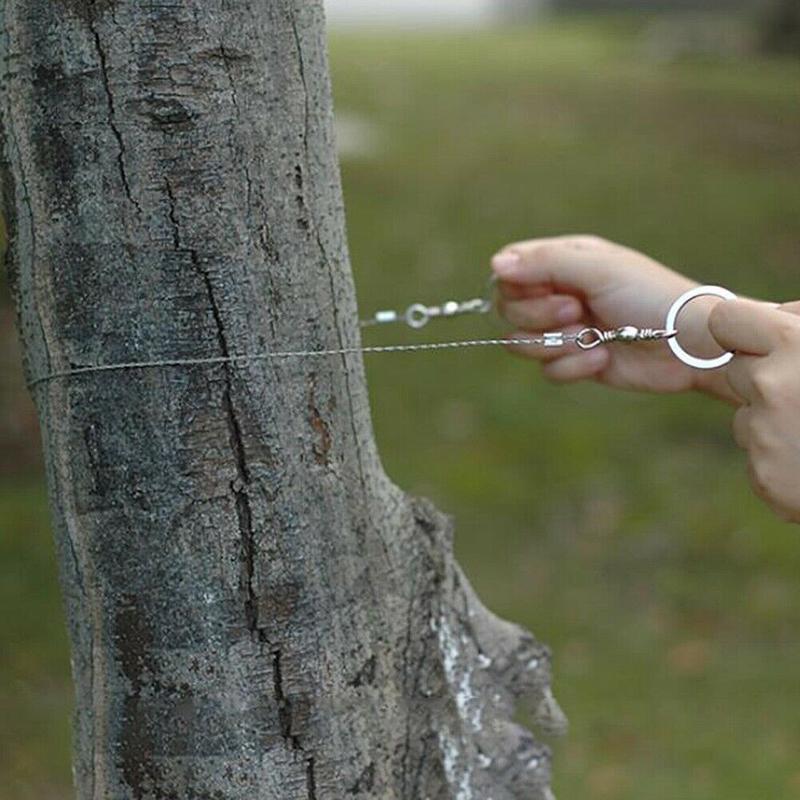 Stainless Steel Pocket Wire Cable Saw Tool for Emergency Wilderness ...