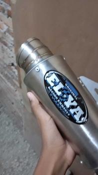 Product Review of Slincer Elya Racing P20cm Sarteng Inlet 50mm Fullstainless Steel Anti Karat - Motorcycle, Kendaraan from A**f 0