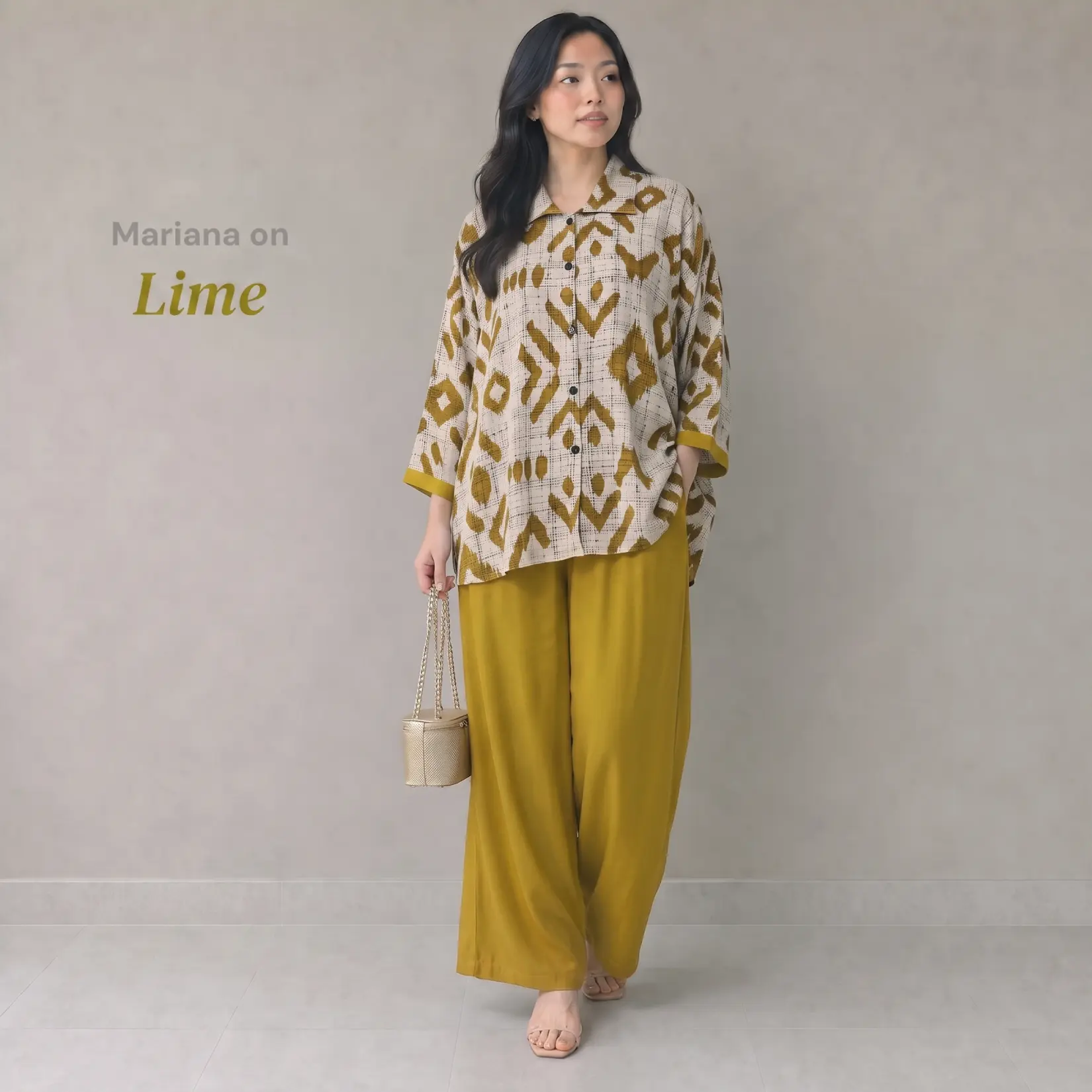 Setelan Mariana Jumbo One Set Rayon Busui Piyama Baju Tidur Wanita Nyaman