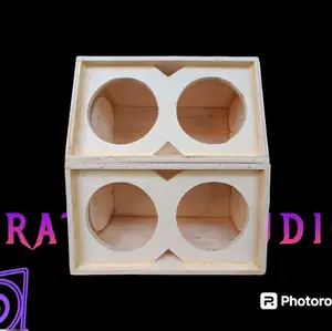 line array 4 inch doble bahan triplek 8-9 mili