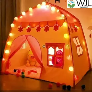 Play Flower Castle Children Tent/Tenda Rumah / Tenda Anak Model Rumah Tenda Bermain