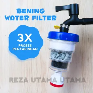 BENING FILTER AIR KRAN saringan penjernih air 3 susun