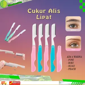 Pisau Cukur Alis / Eyebrow Shaver / Cukur Alis Lipat / Cukuran Alis Rambut