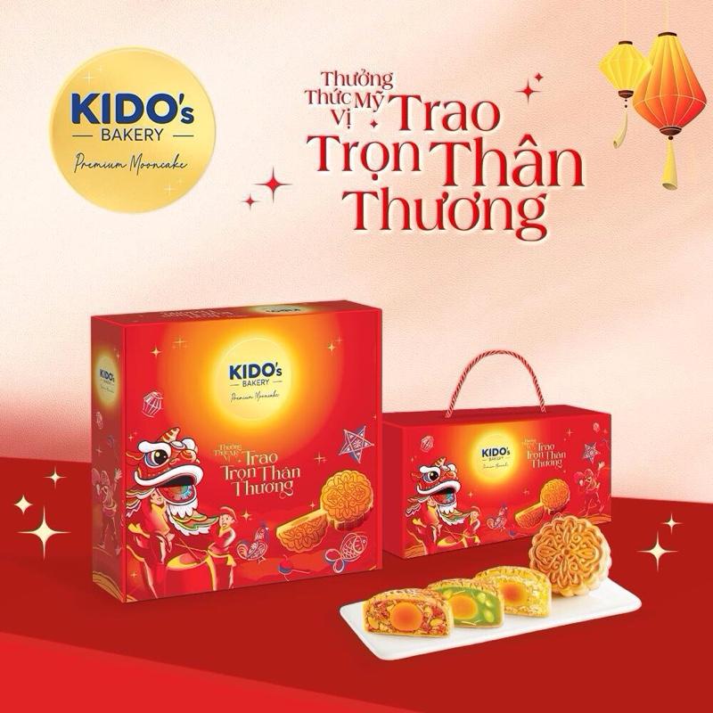 Bánh lẻ NGỌT - Bánh Trung Thu Premium Kido - vị tự chọn - TikTok Shop ...
