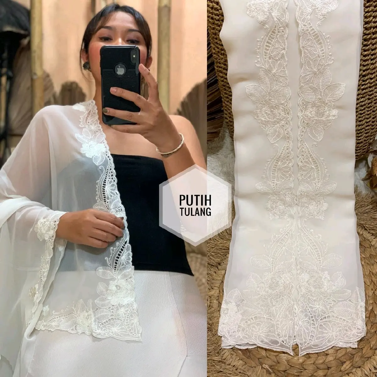 KAIN BORDIR//MOTIF BORDIR//BAHAN SUTRA CREF//BISA DI PAKEK KE PURA ATAU KE KE KANTOR Katun Anti Kusut Tahan air Bisa Dicuci