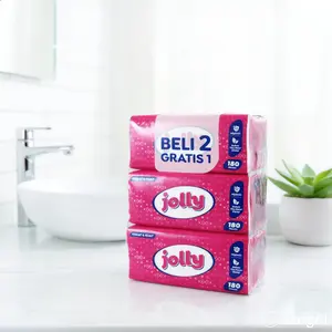 Jolly TISSU JOLLY 180 sheet  BELI 2 GRATIS 1 (1PAK ISI 3PCS)