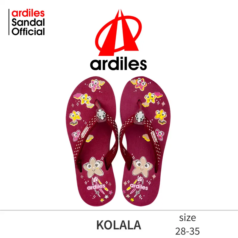 ARDILES SANDAL SENDAL JAPIT JEPIT SPON EVA WANITA PEREMPUAN ANAK KOLALA 3