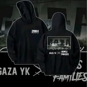 Hoodie Jaket Sweatset Gaza ZMN 14 Katun Fleece Unisex