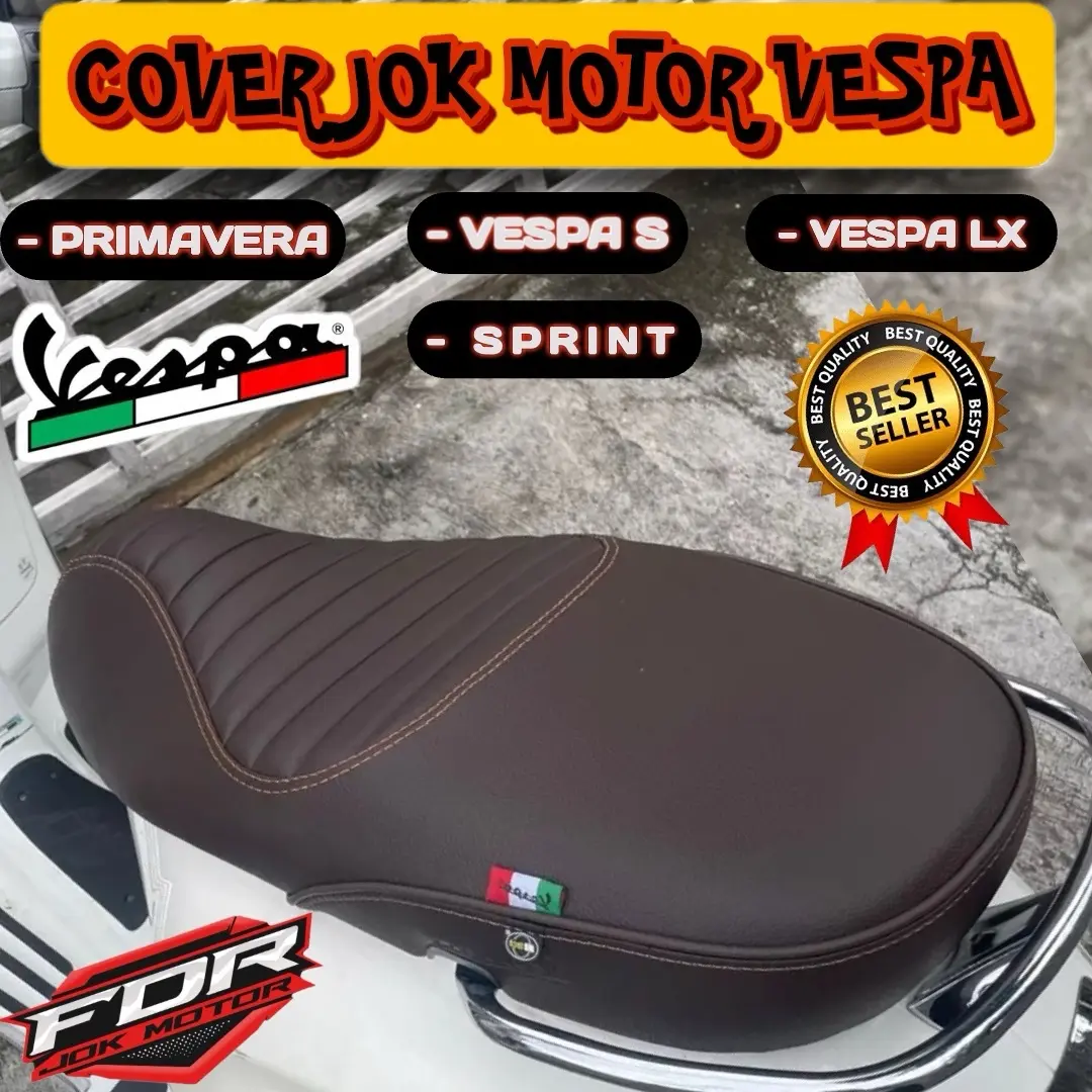 COVER / KULIT JOK MOTOR VESPA PREMIUM  #VESPA PRIMAVERA#VESPA SPRINT#VESPA LX