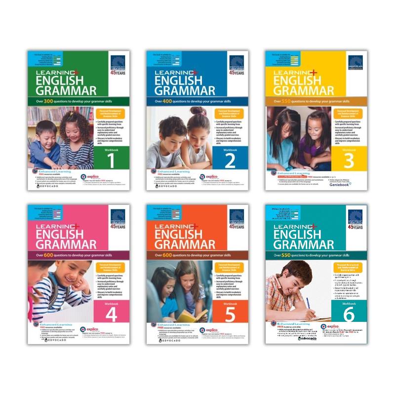 Learning+ English Grammar Workbook 1 - 6 | Skill-based | Primary ...