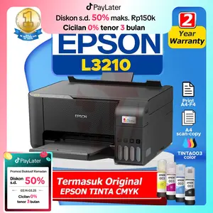 Printer Epson L3210 / L3211 A4 ECOTANK All in One InkTank