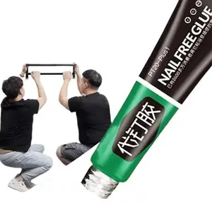 Lem Pengganti Paku Sekrup Tembok Kayu Metal Keramik No More Nail 20 GRAM