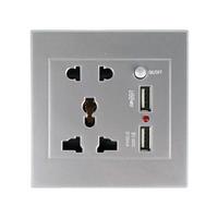 Gambar Taffware Stop Kontak Universal UK EU US 2 Port USB w/ On Off Switch - Putih dari Taffware Official Store Kota Administrasi Jakarta Barat 4 Tokopedia